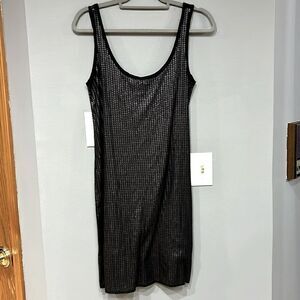 VINCE Matte‎ Sequin Tank Dress Size S BIN K